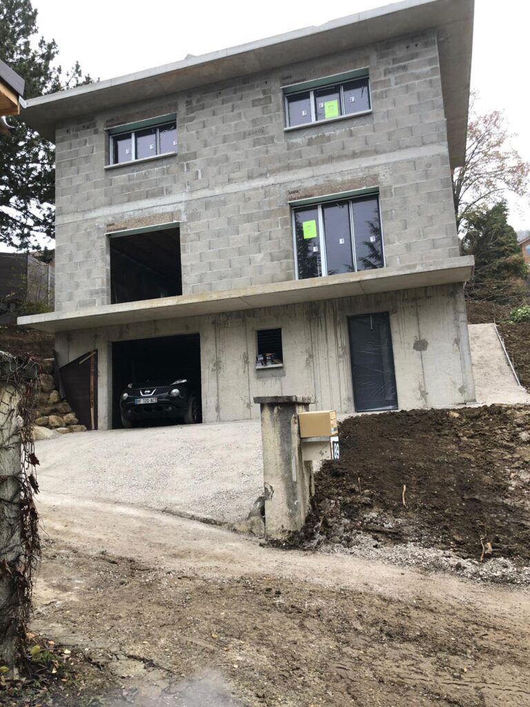 Aménagement extérieur du jardin, Terrassement & VRD Maçonnerie (Lucinges)