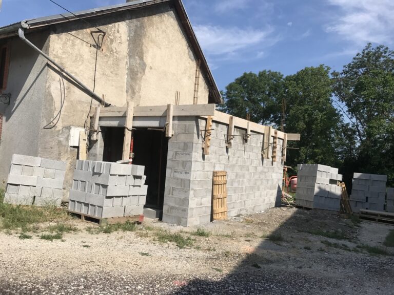 Aménagement extérieur du jardin – Extension Maçonnerie Charpente Façade, Viry