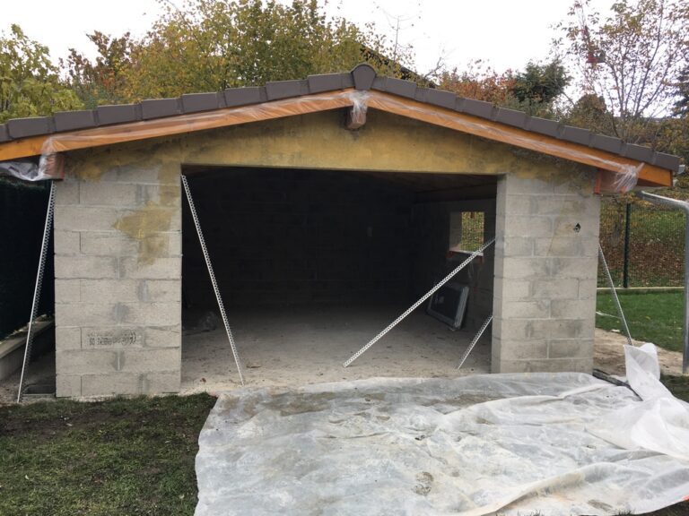Aménagement extérieur du jardin, Construction garage Charpente Façade (Gaillard)