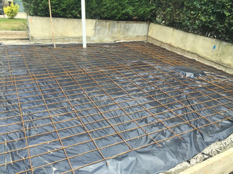 Gros œuvre en cours de construction – Dalle Béton Lissage, Annemasse