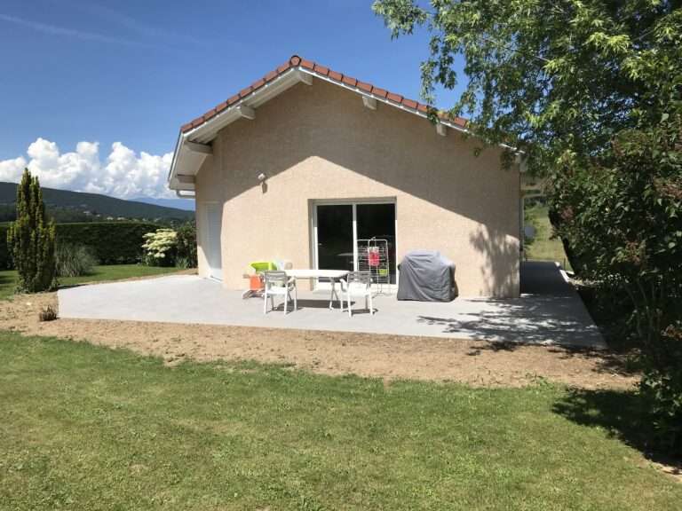 Terrasse béton, dalle & escalier en Haute-Savoie | ENCA BTP
