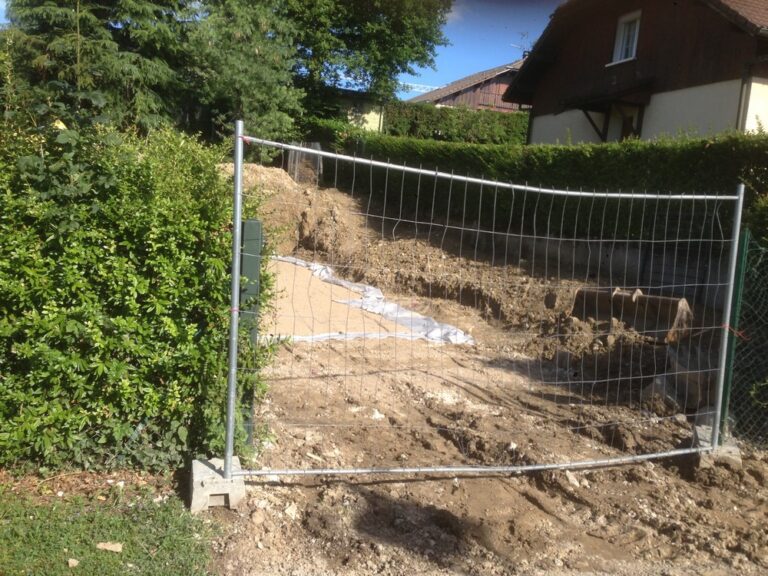 Aménagement extérieur du jardin (Terrassement VRD Construction Drainage, Viry)