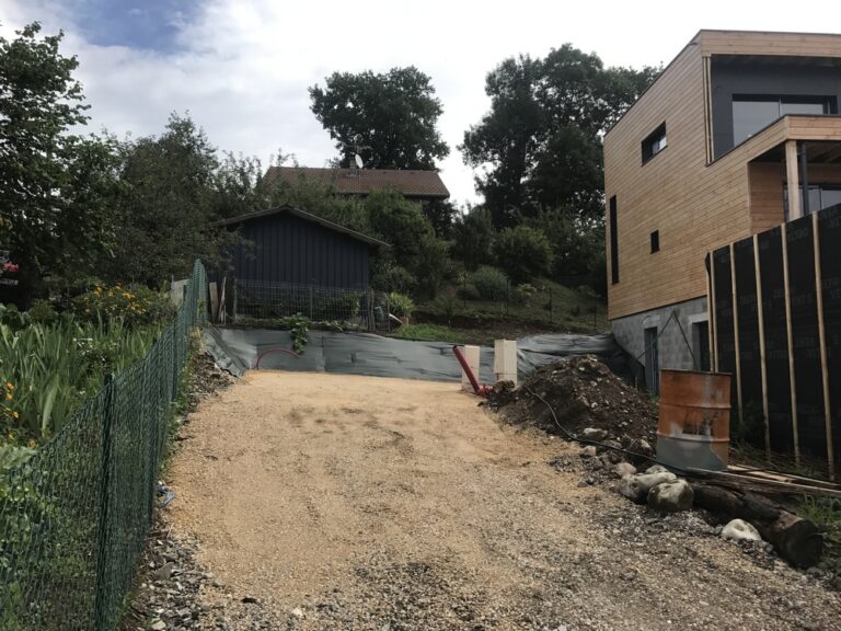 Aménagement extérieur du jardin – Terrassement Voirie et Réseaux, Cercier