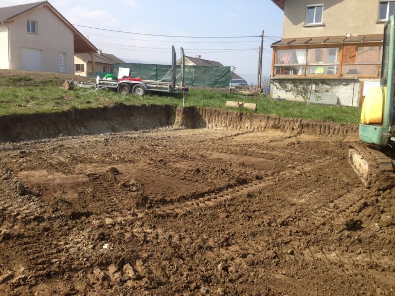 Aménagement extérieur du jardin, Terrassement VRD Construction (Corbonod)