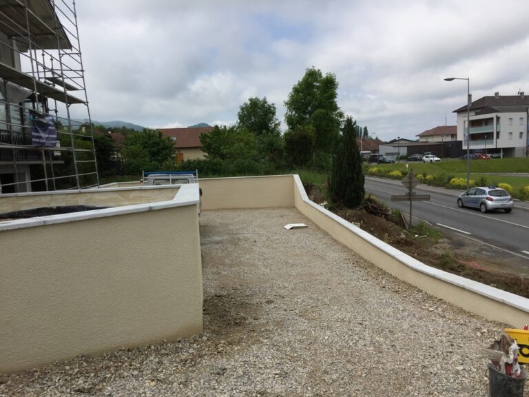 Aménagement extérieur du jardin, Terrassement Enrobé Muret Façade (Bons-en-Chablais)