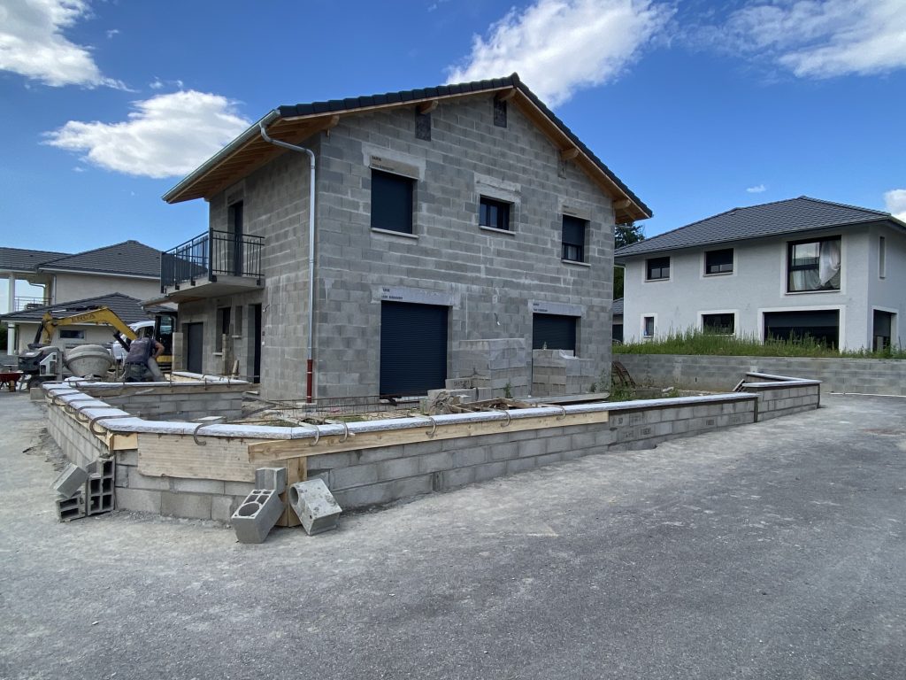 Chantier ENCA BTP à Contamine-sur-Arve