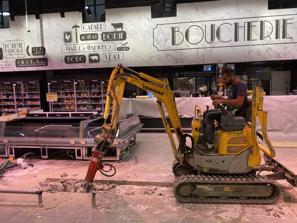 Chantier ENCA BTP à Thoiry