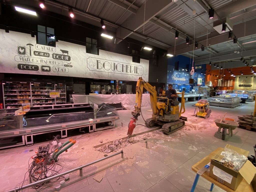 Chantier ENCA BTP à Thoiry