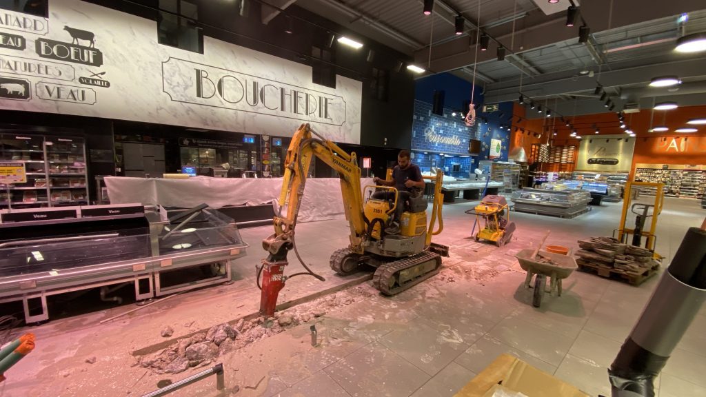 Chantier ENCA BTP à Thoiry
