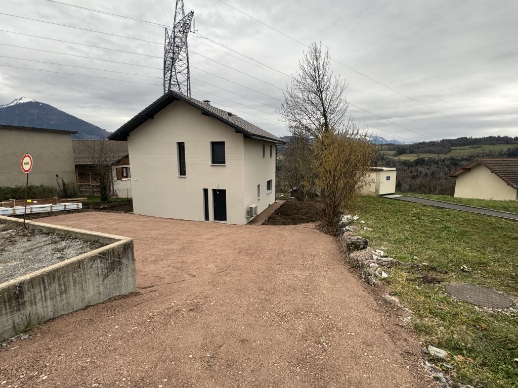 Chantier ENCA BTP à Viuz-en-Sallaz