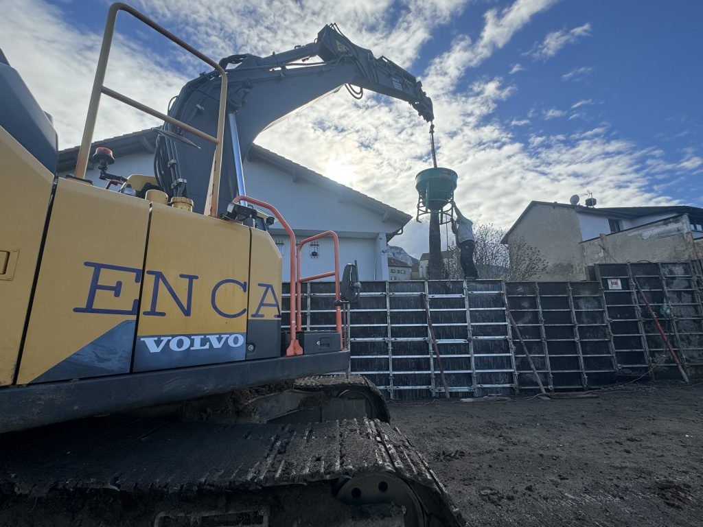 Chantier ENCA BTP à Bossey