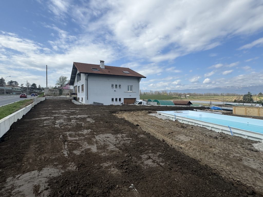 Chantier ENCA BTP à Bossey