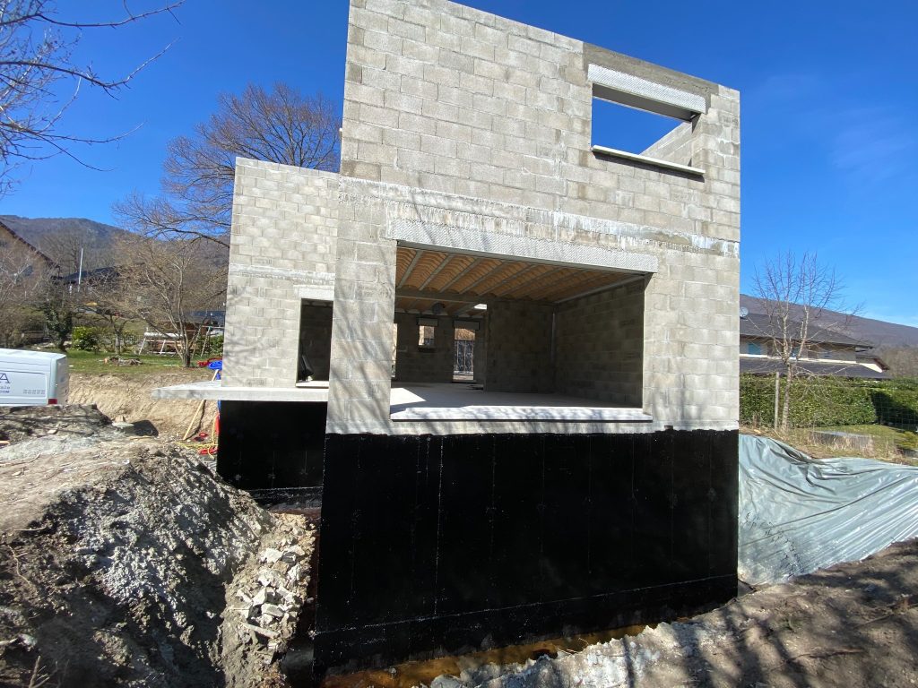 Chantier ENCA BTP à La Muraz